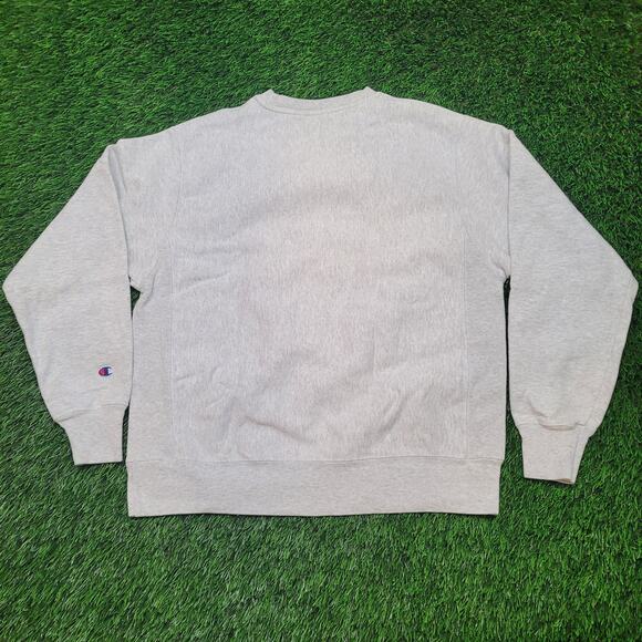 VTG 90s Champion Reverse Weave Drew University Sweatshirt Medium Heavyweight Y2K - Picture 5 of 11